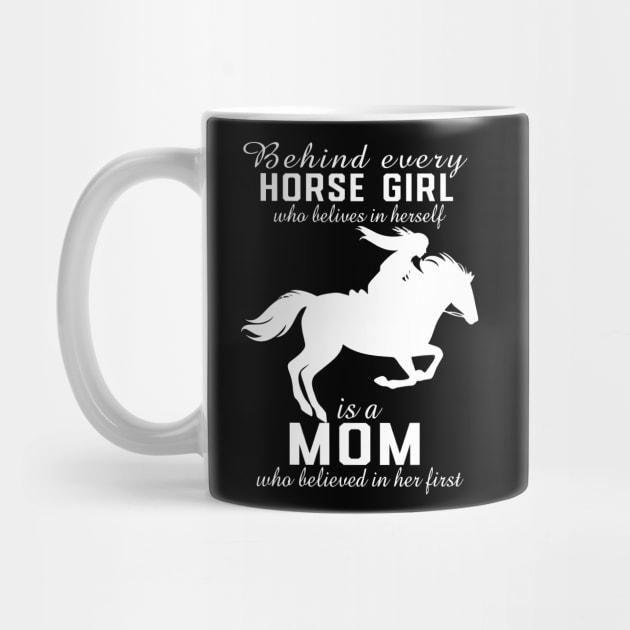 Horse Girl Horse Mom Gift by Teewyld